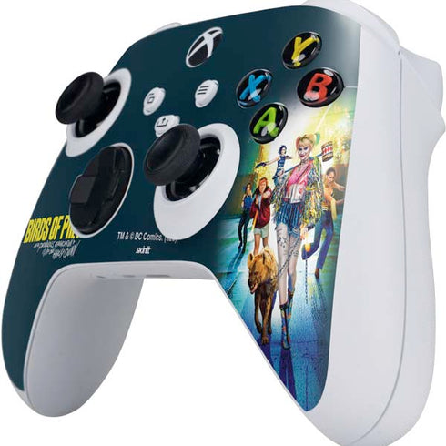 DC Comics Harley Quinn Birds of Prey Movie Poster Xbox Series S Controller Skin